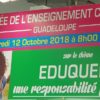 Grande journée de l’Enseignement Catholique de Guadeloupe sur le thème : éduquer, une responsabilité partagée.
