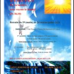 Retraite spirituelle à Versailles du 19 au 24 juillet 21