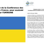 Ukraine : déclaration de la CEF (24 02 2022)
