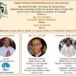 Voir : Ordinations de 2 prêtres et 1 diacre ce dimanche 26 juin