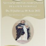 Baillif : Neuvaine à St Dominique du 31 juillet au 8 aout